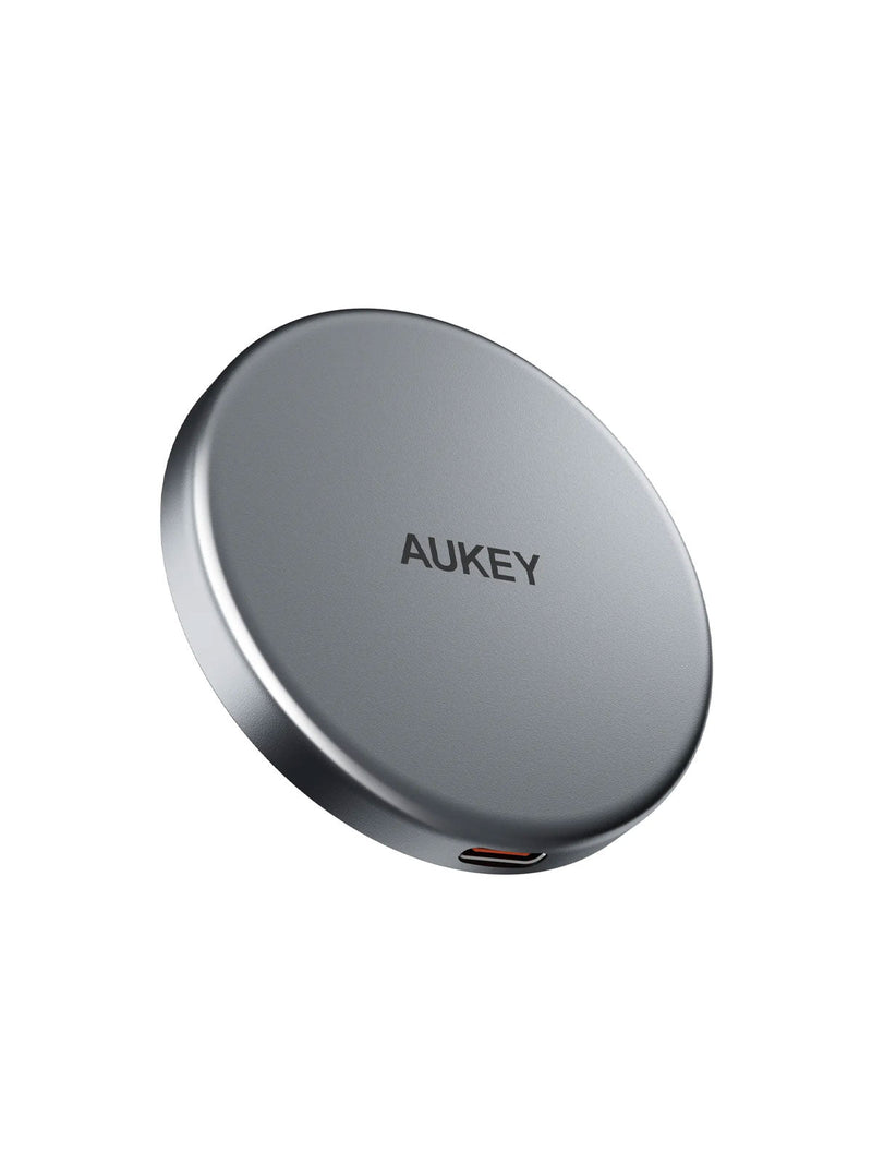 AUKEY MagFusion Aura Qi2 15W Magnetic Wireless Charger for iPhone and Android – LC-MC10