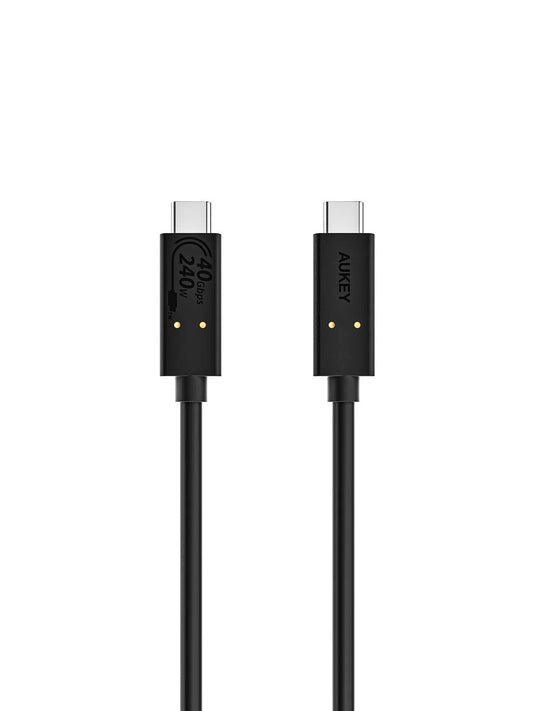 Aukey Hyper Link 240W 0.8 USB4 Gen 3 USB-C to C Cable (CB-TCC241)