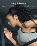 AUKEY Beyond Sports Open-Ear True Wireless Bluetooth 5.4 Earbuds with 35H Battery Life & IPX4 Water Resistance – EP-S1