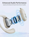 AUKEY Beyond Sports Open-Ear True Wireless Bluetooth 5.4 Earbuds with 35H Battery Life & IPX4 Water Resistance – EP-S1