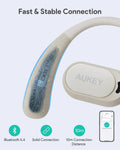 AUKEY Beyond Sports Open-Ear True Wireless Bluetooth 5.4 Earbuds with 35H Battery Life & IPX4 Water Resistance – EP-S1