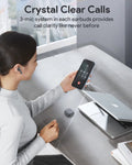 AUKEY Beyond ANC Pro True Wireless Earbuds with 42dB Hybrid ANC, Bluetooth 5.4 & 25H Battery Life – EP-B1