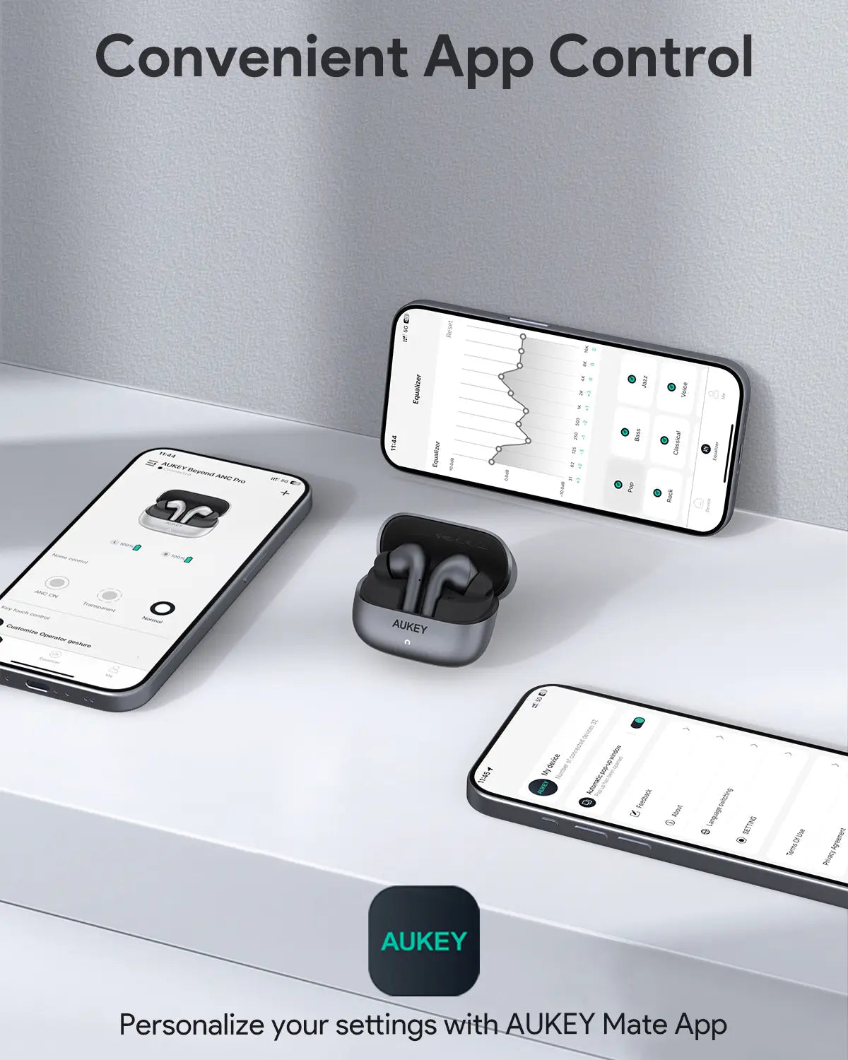 Aukey True Wireless Earbuds with Hybrid ANC BEYOND ANC PRO (EP-B1)