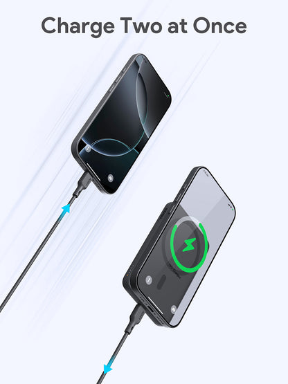 Aukey MagFusion 5000mAh Magnetic Wireless Charging Power Bank (PB-MS03)