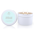 Driftwood & Coconut Soy Candle Tin 165g