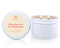 Strawberries & Champagne Soy Candle Tin 165g