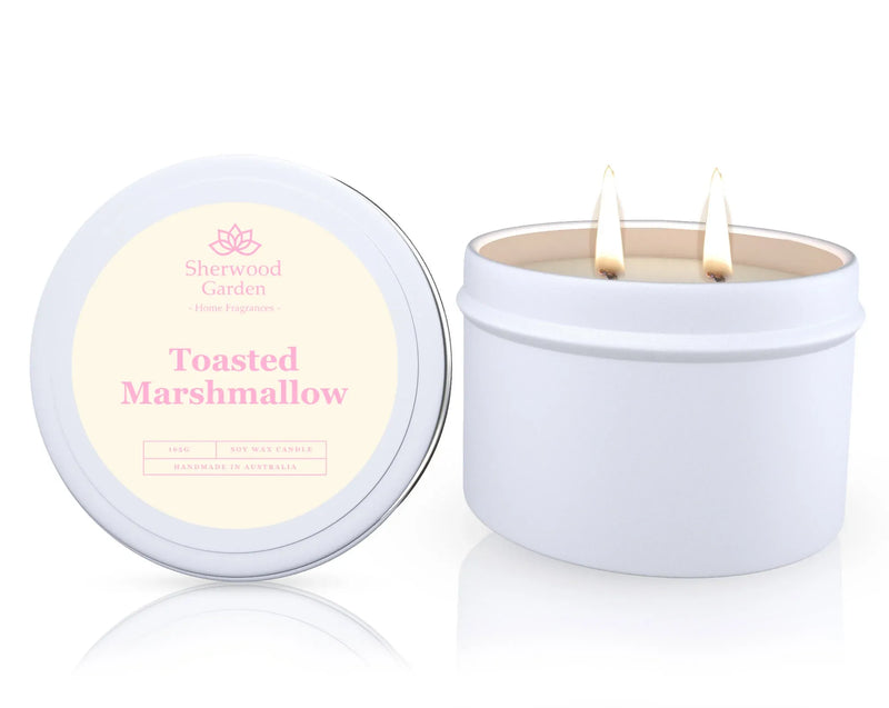 Toasted Marshmallow Soy Candle Tin 165g