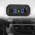 Wireless Tire Pressure Monitoring  Solar And USB Charging
