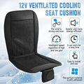 Spacer Car Cooling Seat Cushion-Fan  System Black