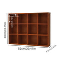 Wood Storage Box & Cup Organizer