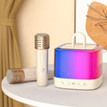 Mini Karaoke Machine with Wireless Microphones