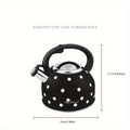 Whistling Tea Kettle Stainless Steel Stovetop (2.5L)