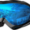 OutdoorMaster OTG Ski Goggles - Over Glasses Ski/Snowboard Goggles for Men, Women & Youth - 100% UV Protection-OM-5