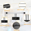 Hardwired Picture Light for Wall Black,14 inch Night Light LED Wall Sconces for Pictures,Dart Board Lights Wall Lights for Dartboard Mirror Frame Gallery