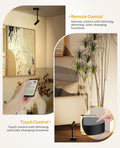 Picture Light for Wall, Battery Operated Art Light for Paintings CCT Dimmable Recharging Gallery Battery Wall Light with Remote Control for Living Room Gallery Dartboard Art Bathroom 2PCS