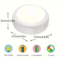 6 Pack RGBW LED Cabinet Lights, Remote Control, Battery Powered