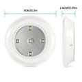 6 LED Light Set with Remote - Warm White for Cabinets & Displays