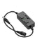Single Color Slider Dimmer with Timer - PWM 1pc DC 5V/12V/24V LED Controller, 36W Max, Slide Brightness Control & Auto-Off for LED Strip Lights, Closet, Counter, Aquarium Lighting (Black)