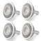 AR70 LED Light Bulb BA15D B15 Base, AC/DC12V Input, 7W 500lm for Home Household Commercial Lighting, 50W Halogen Lamp Replacement(Natural White,4 Pack)