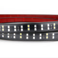 Double Row 60 inch 264 pcs LED for Pick up/Truck Tailgate Light Bar Side Bed Light Strip Bar IP67 Waterproof Reverse- 5 Functions Tail/Brake/Turn Signals/Reverse