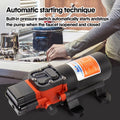 12V Water Pressure Diaphragm Pump 3.8LPM 40PSI Self-Priming Water Pump for RV Caravan Marine Camping