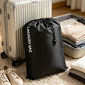 Water Resistant Drawstring Laundry & Storage Bag, Reusable Clothes Bag for Travel, Gym, Sports & Everyday Use