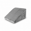 Adjustable Memory Foam Wedge Pillow with Washable Velvet Cover for Bed Sofa Reading(55x55x33cm)