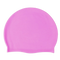 Silicone Swimming Cap Large Waterproof Swim Hat for Long Hair Men Women Adults-Pink