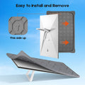 Silicone Cover for Starlink Gen 3 Standard, Waterproof Protective Case, Anti-Scratch, Sand & Hail Protection, Grey