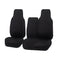 Seat Covers Toyota Hi Ace TRH KDH 2005-2015 LWB Front Bucket Bench Black