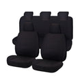 Mazda BT-50 B22P B32P Dual Cab Seat Covers Black 2011-2015