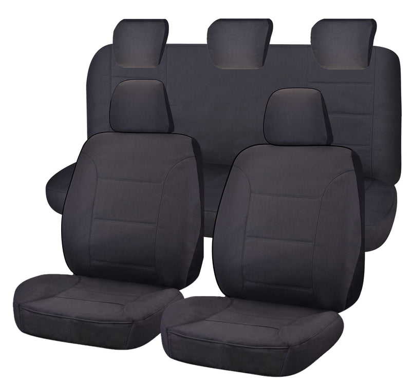 Mazda BT-50 FR UR 09/2015-06/2020 Dual Cab Seat Covers Charcoal