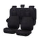 Isuzu D-Max 06/2012-06/2020 Dual Cab Seat Covers Black