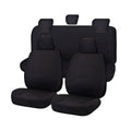 Toyota Hilux SR SR5 4X4 Dual Cab Seat Covers 04-15 Black
