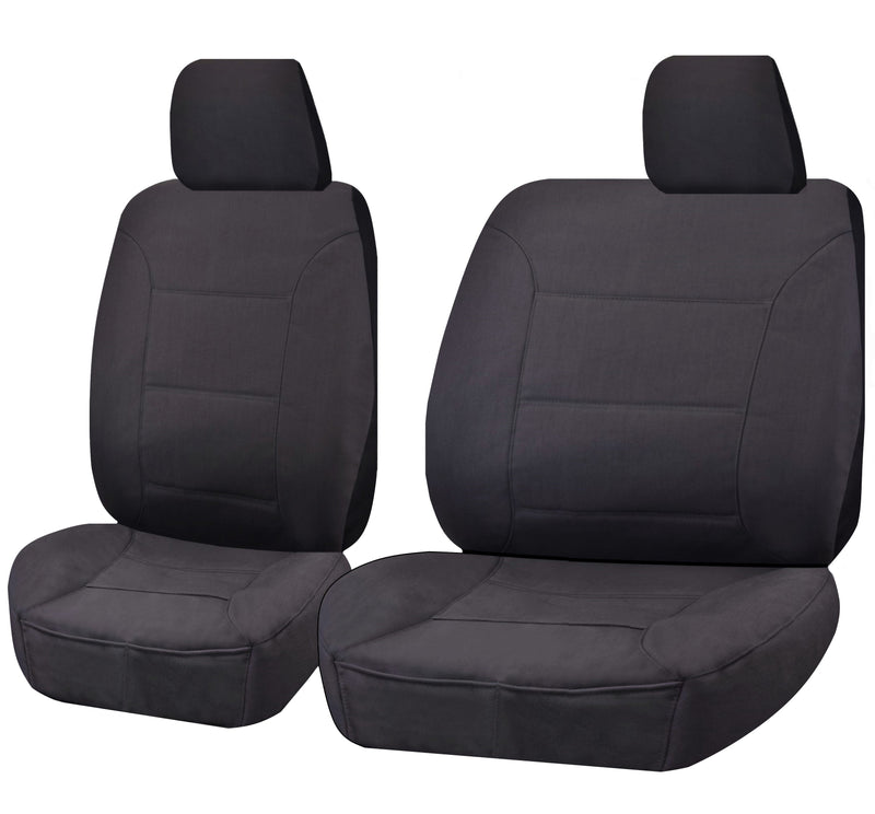 Toyota Landcruiser 70 Series Seat Covers Front Charcoal