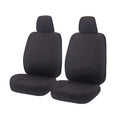 Seat Covers Toyota Landcruiser 70 Series VDJ Front Charcoal
