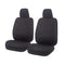 Seat Covers Toyota Landcruiser 70 Series VDJ Front Charcoal