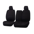 Hyundai iLoad TQ Seat Covers Single Crew Cab Front Bucket Bench Black