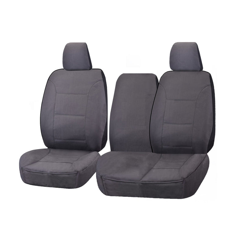 Hyundai iLoad TQ Seat Covers Front Bucket Bench Charcoal 08-21
