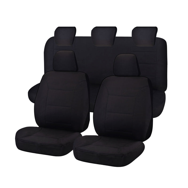Ford Ranger PX2 Dual Cab 2015+ Seat Covers Black
