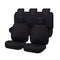 Ford Ranger PX2 Dual Cab 2015+ Seat Covers Black