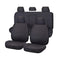Mitsubishi Triton MR ML MN Dual Cab Seat Covers Charcoal