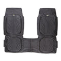 CMT Trailblazer Rubber Car Mats 3 Piece Black
