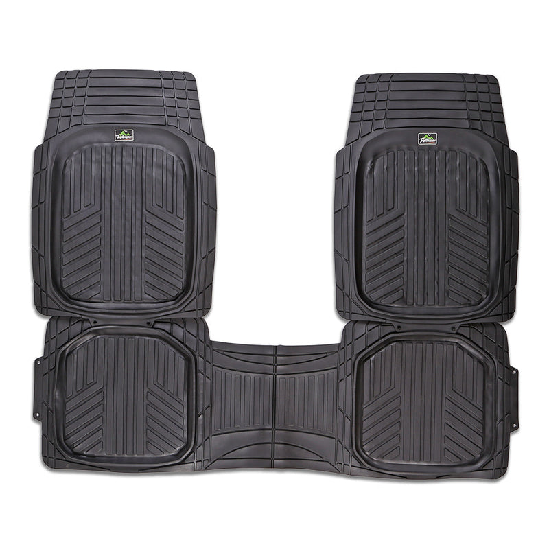 CMT Trailblazer Rubber Car Mats 3 Piece Black
