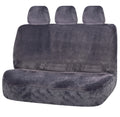 Universal Faux Fur Seat Covers 06/08H Grey