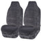 Universal Faux Fur Car Seat Covers Grey