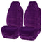 Faux Fur Seat Covers Universal Size Car Auto Grey