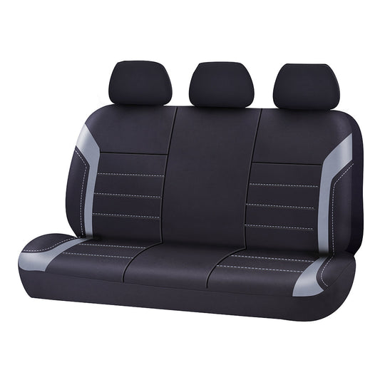 Universal Neoprene Rear Seat Covers 06/08H Black Grey