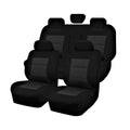 Seat Covers Ford Ranger PX MKIII 07/2018-ON Double Cab Black