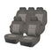 Mazda BT-50 B22P B32P Seat Covers Dual Cab Grey 2011-2015